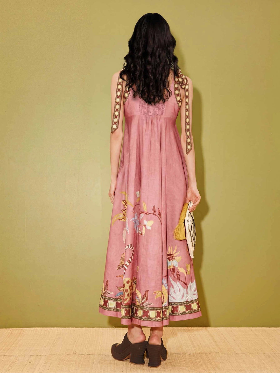 1 Amara Print Maxikleid