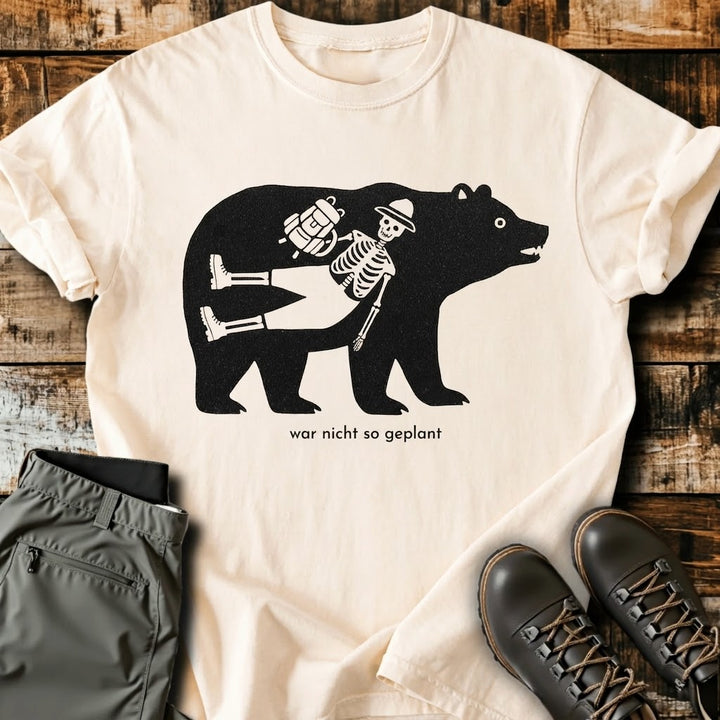 Verlaufen Bär - T-Shirt