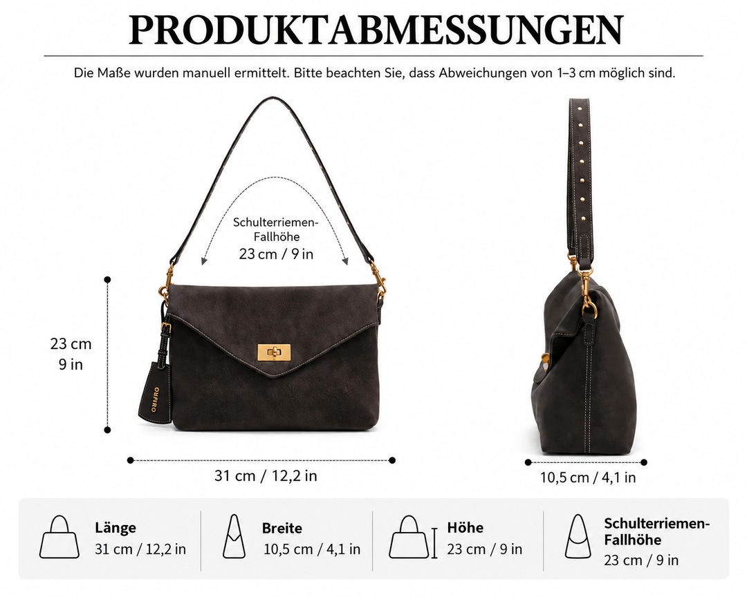 Wildleder Tasche
