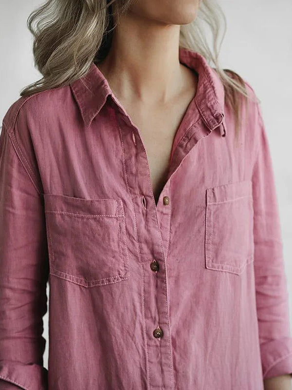 Jade Leinen-/Bambus-Jumpsuit