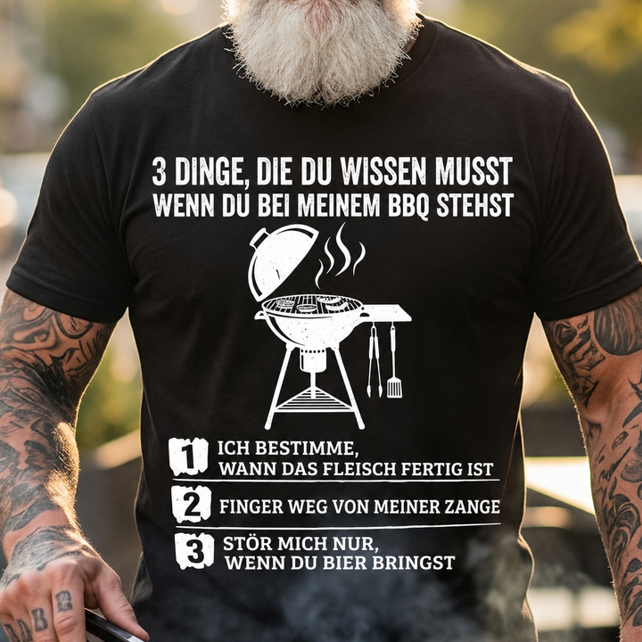 Grillmeister Regeln - T-Shirt