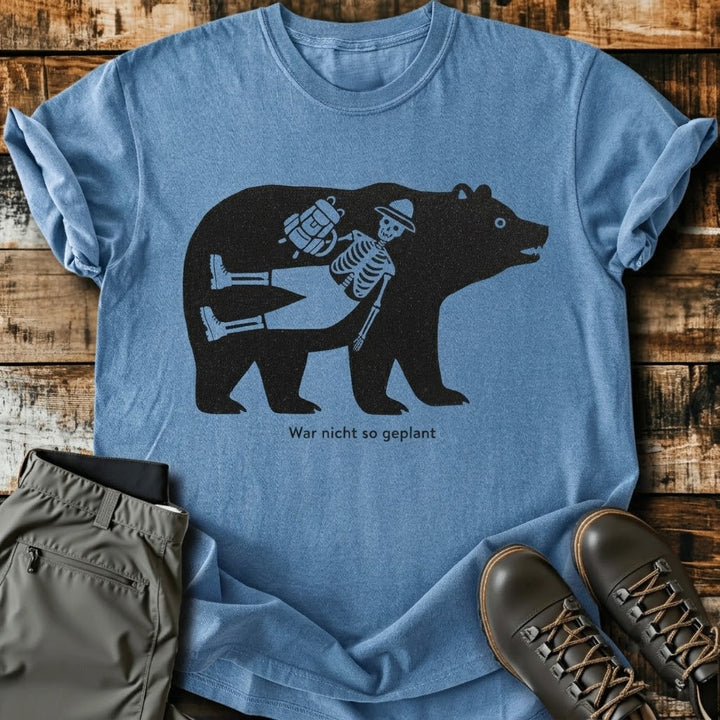 Verlaufen Bär - T-Shirt