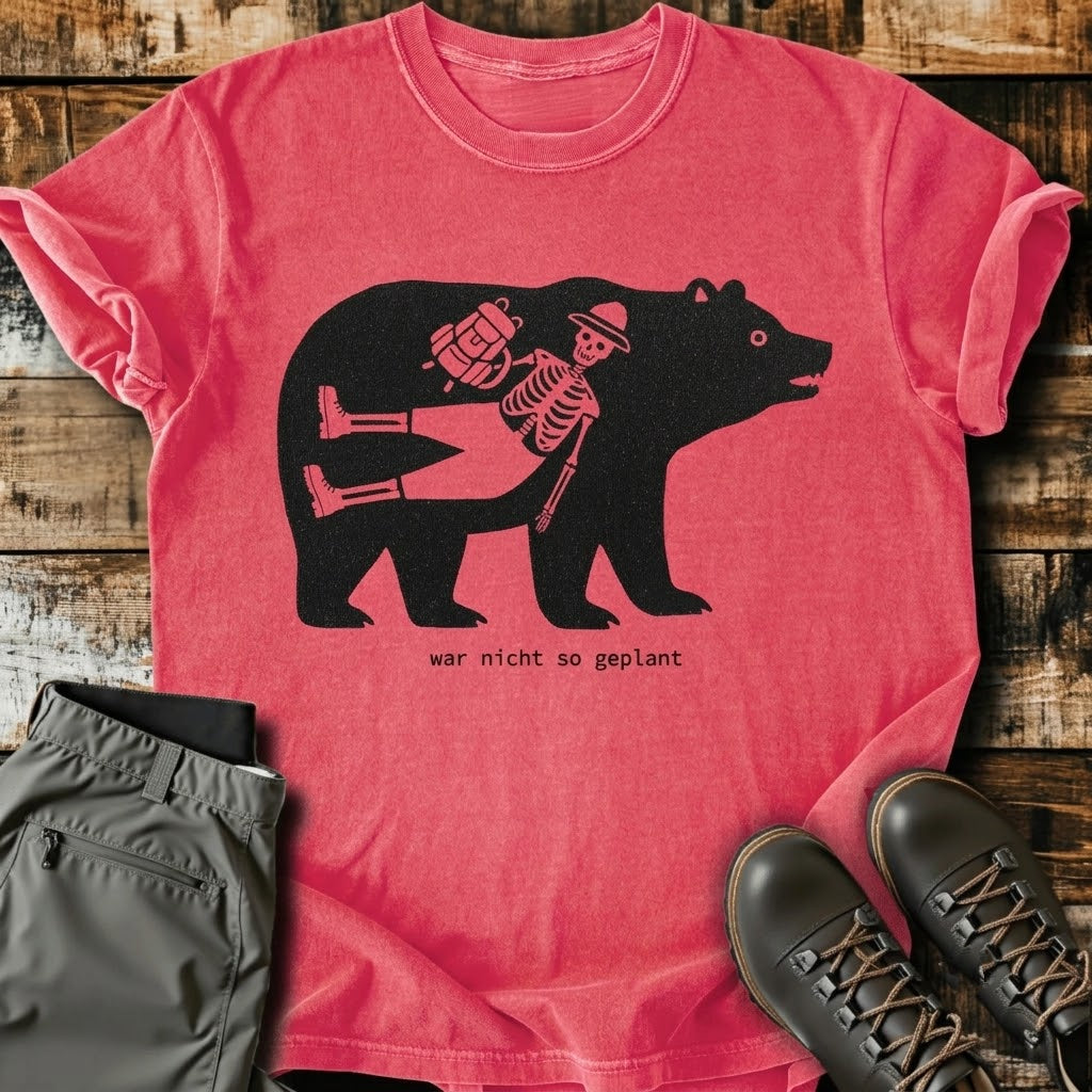 Verlaufen Bär - T-Shirt