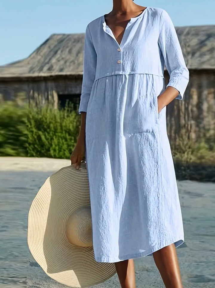 Sara - Leichtes Baumwollkleid