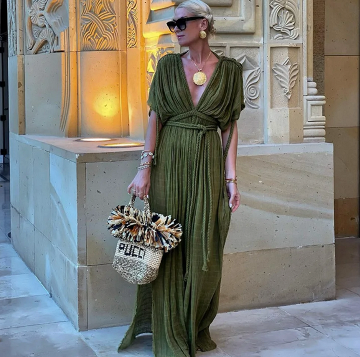 Green Cleopatra ™ | Lockeres Kleid