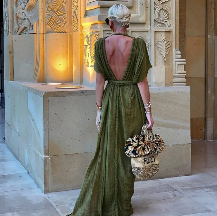 Green Cleopatra ™ | Lockeres Kleid