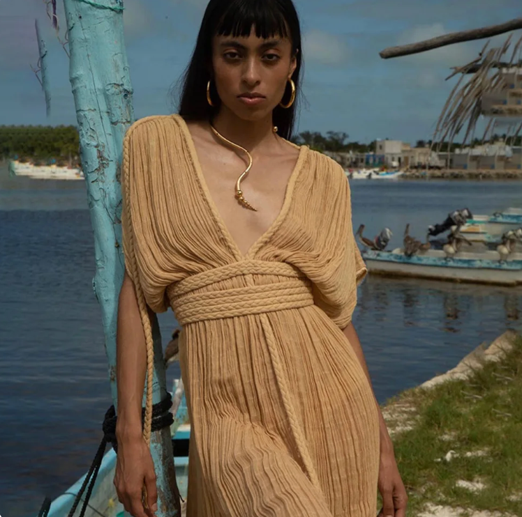 Green Cleopatra ™ | Lockeres Kleid