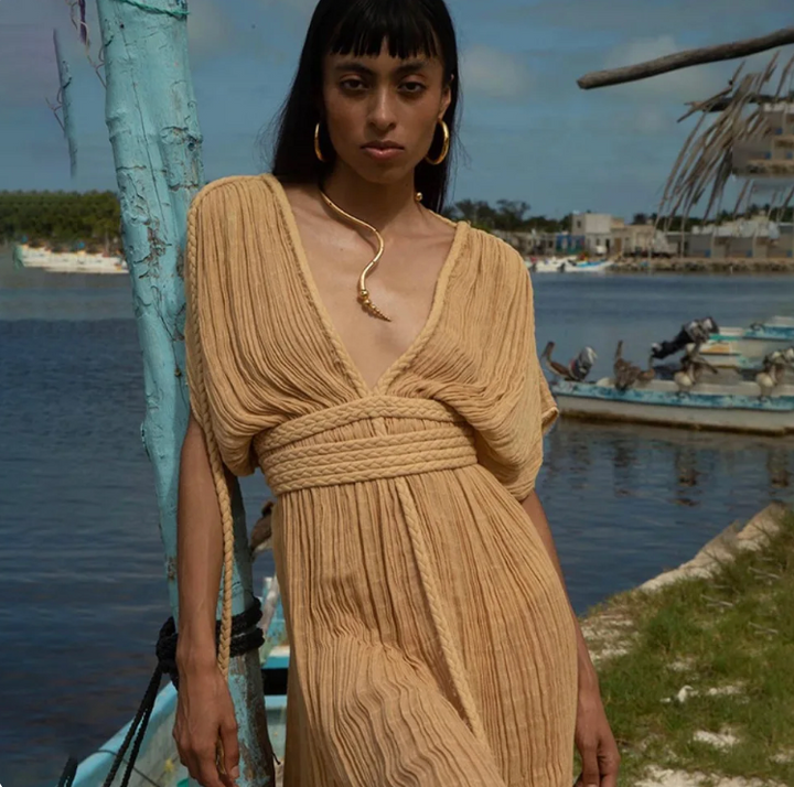 Green Cleopatra ™ | Lockeres Kleid