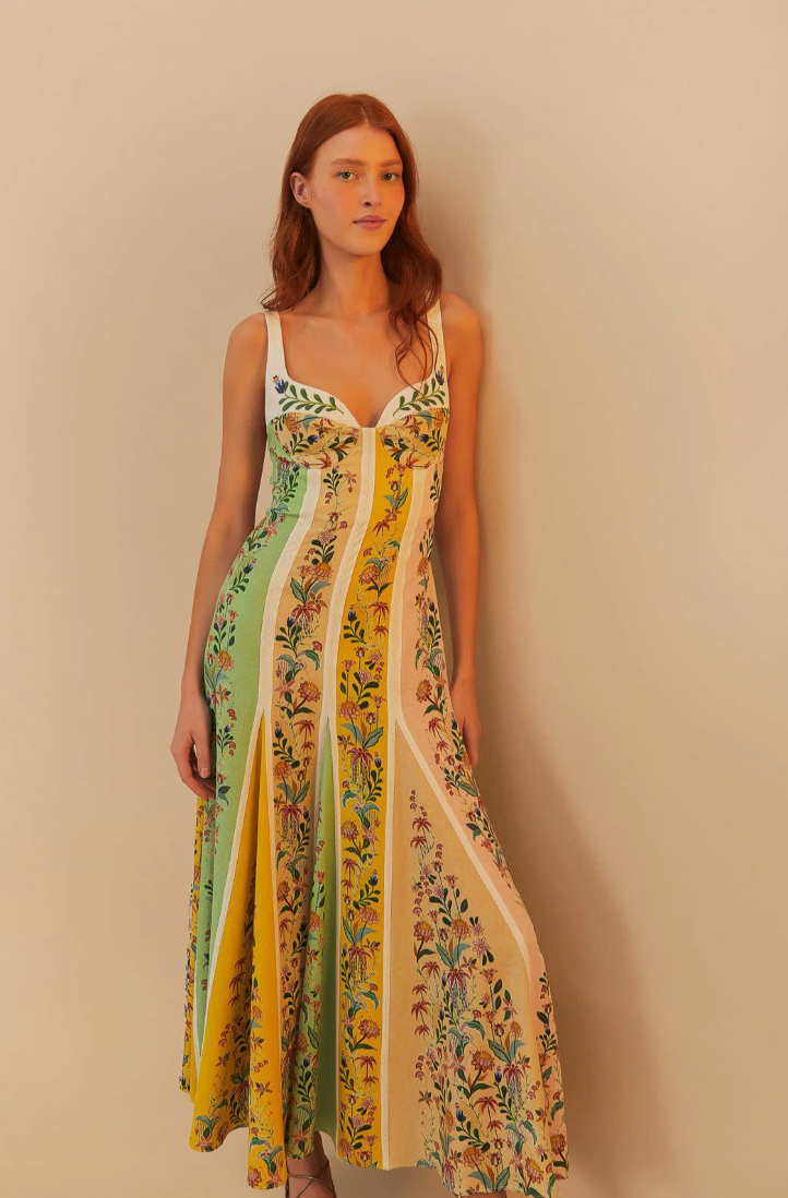 Jana Print Maxikleid
