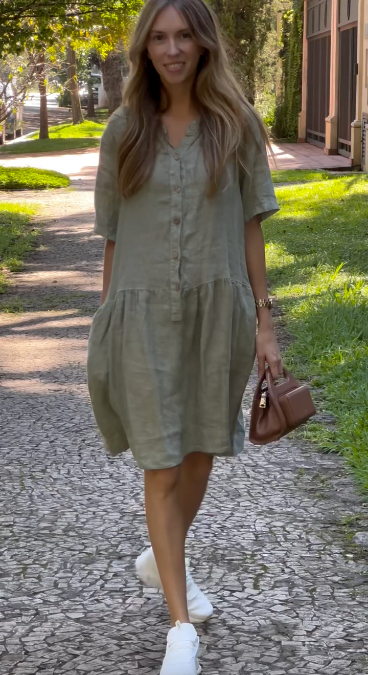 MIA Leinen - Kleid