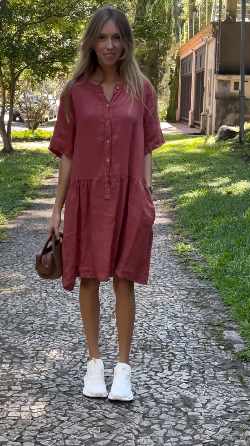 MIA Leinen - Kleid