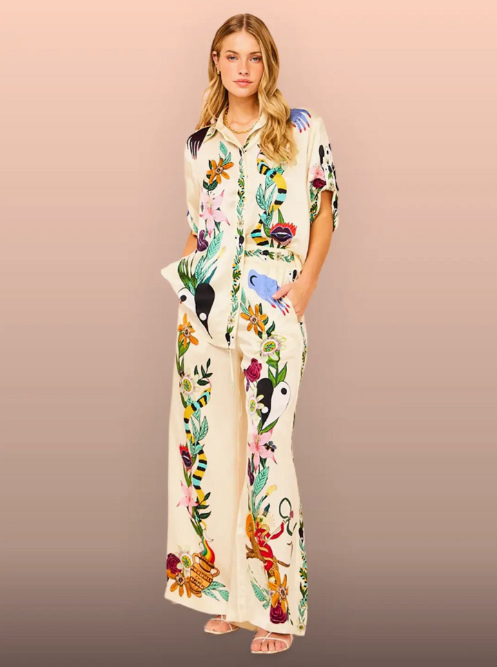 Tropic Flower - Print Sommer Set