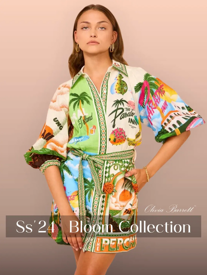 Afina - Kleid mit Print