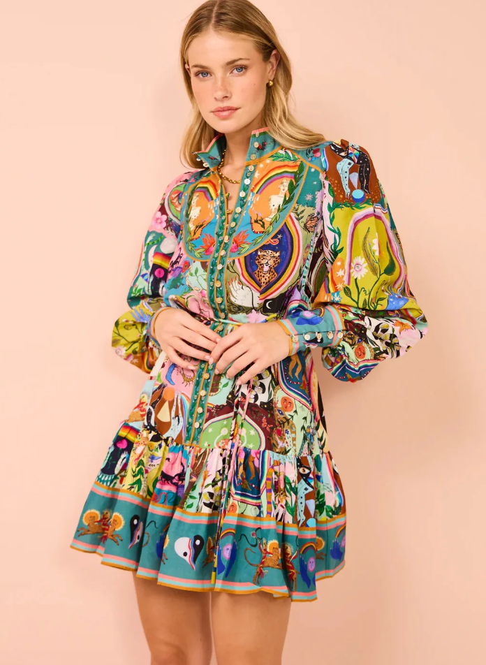 Verona - Print Kleid