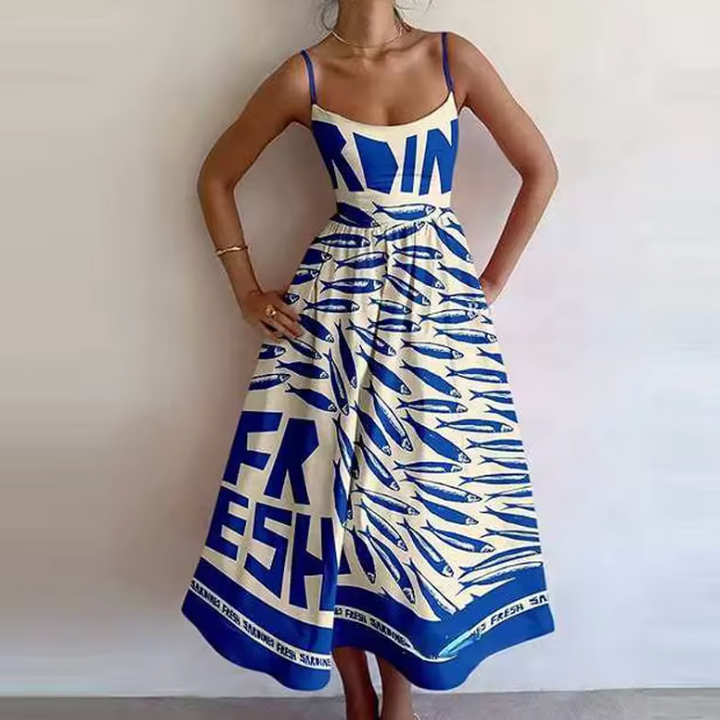 Sardinien Print - Kleid