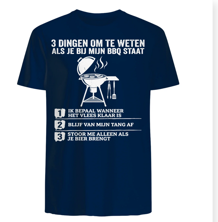 Grillmeister Regeln - T-Shirt