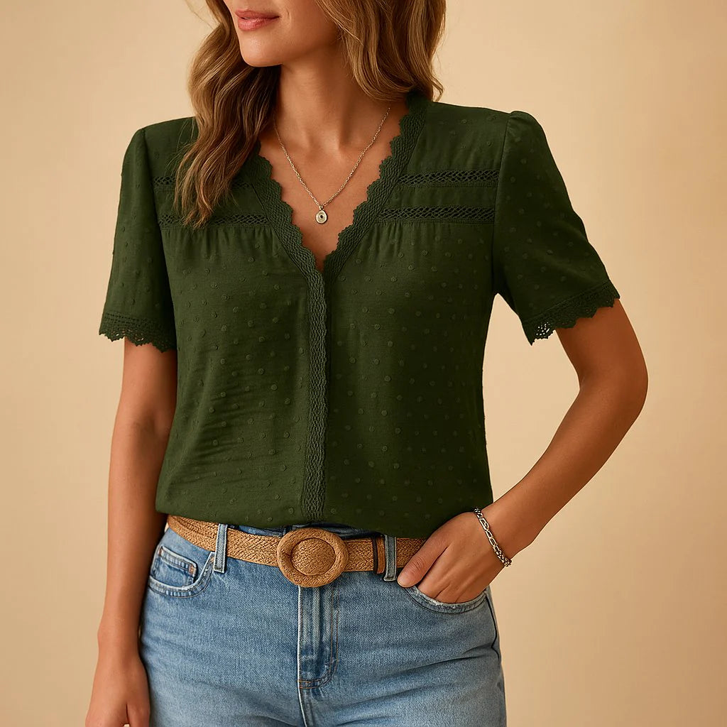1 Rosalie Blumen Bluse