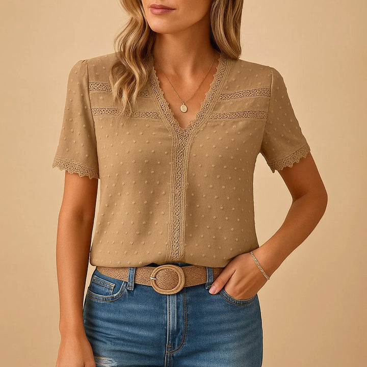 1 Rosalie Blumen Bluse