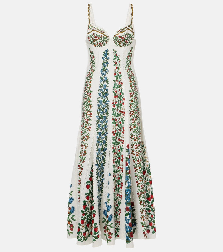 Mariolle Print Maxikleid
