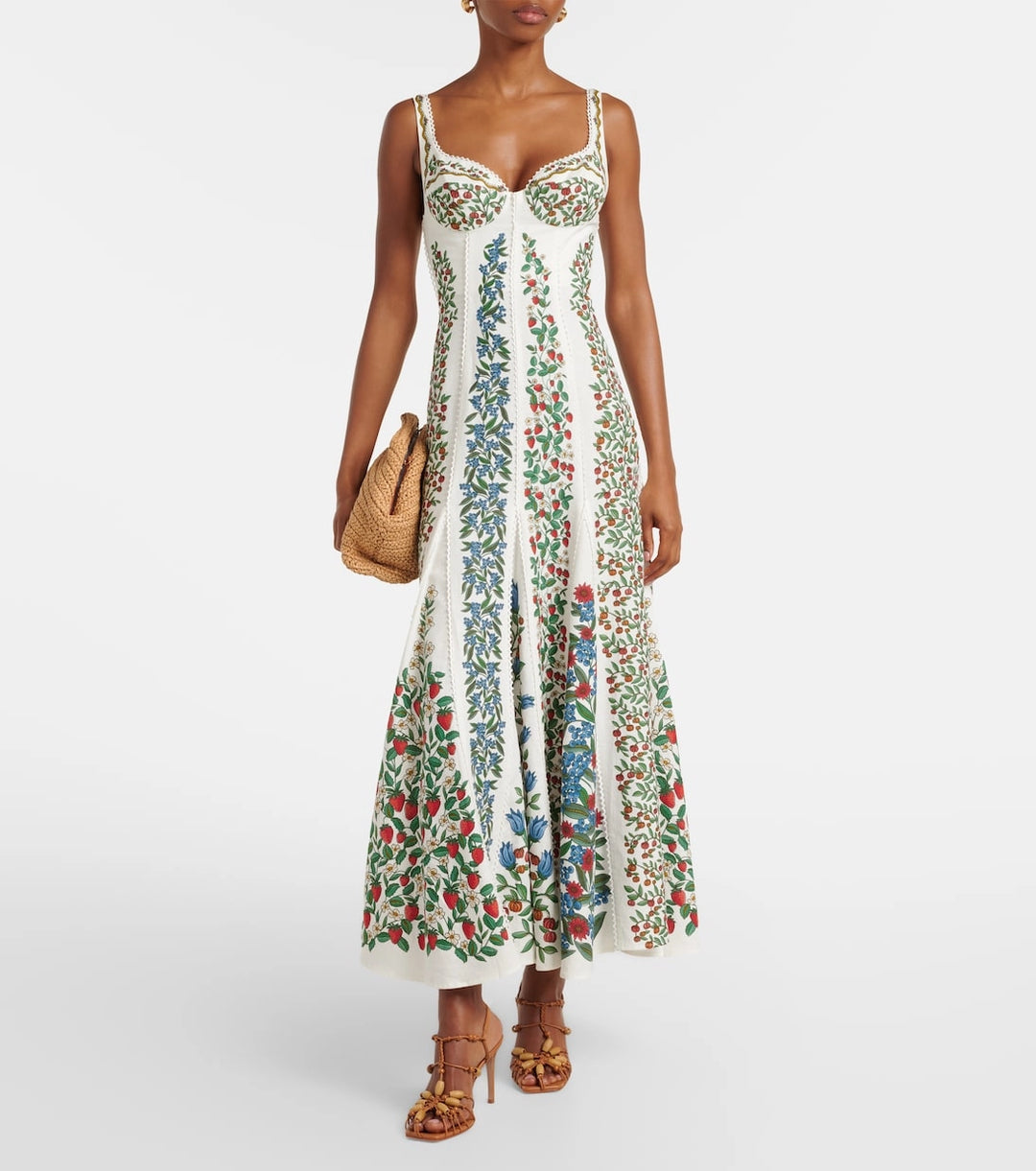 Mariolle Print Maxikleid