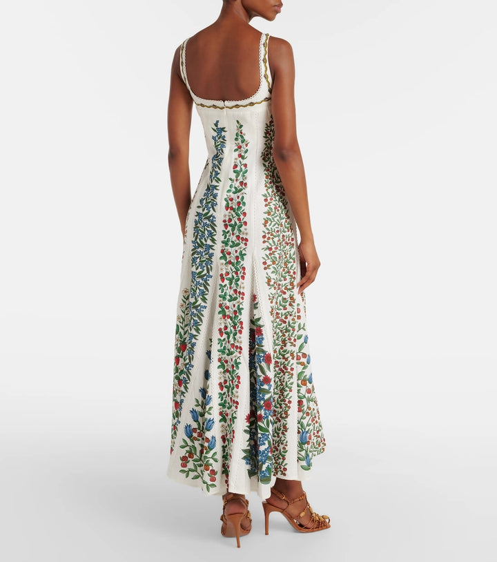 Mariolle Print Maxikleid