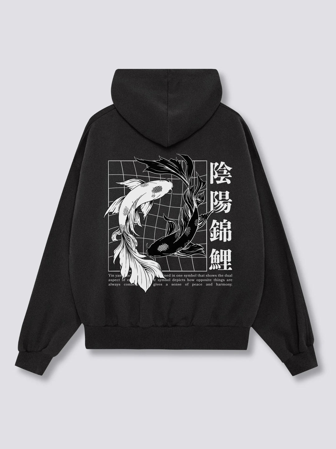 Yin Yang Koi – Hoodie