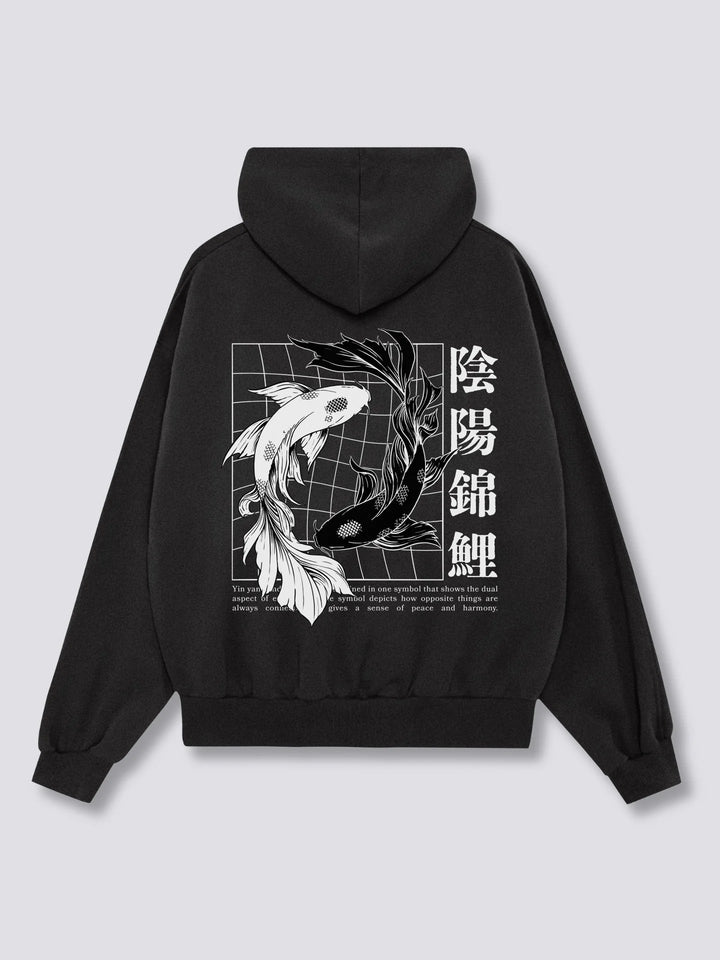 Yin Yang Koi – Hoodie