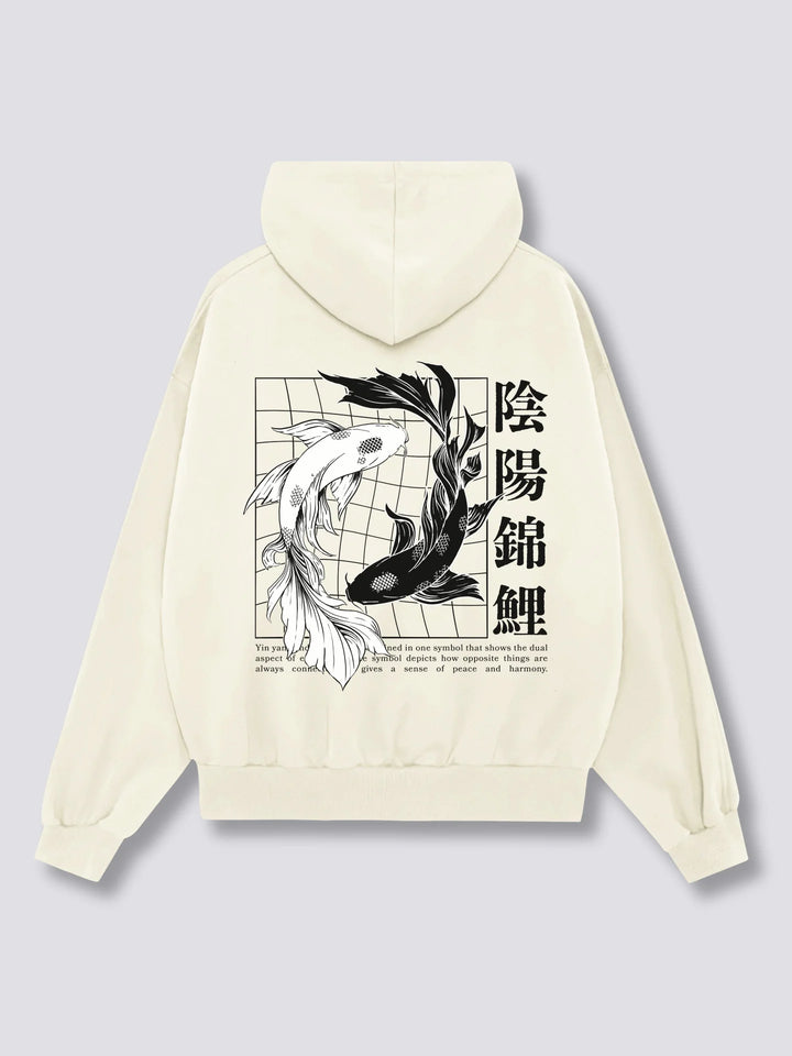 Yin Yang Koi – Hoodie