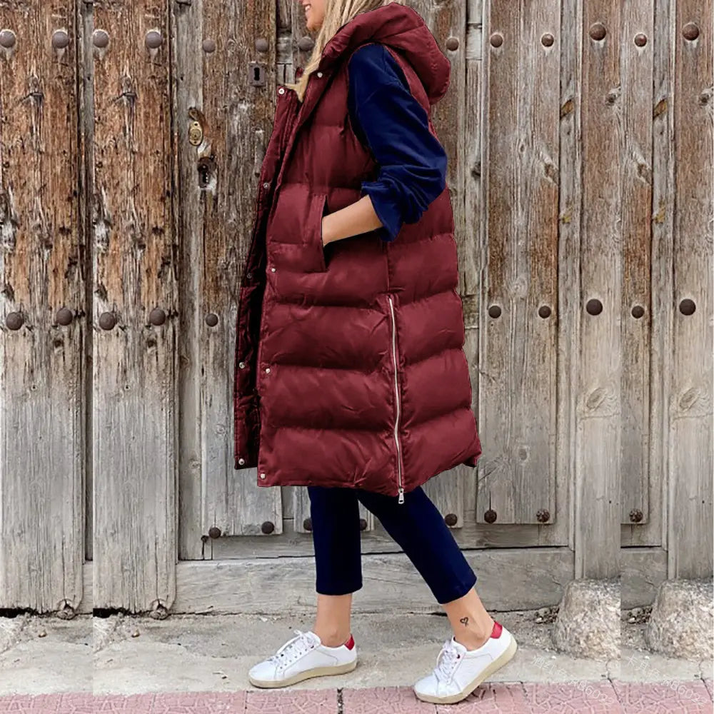 Maple | Ärmellose Baumwolljacke