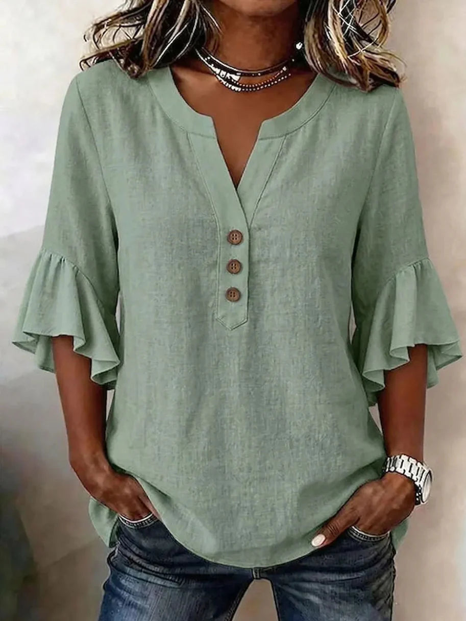 1 Aria Leinen Bluse