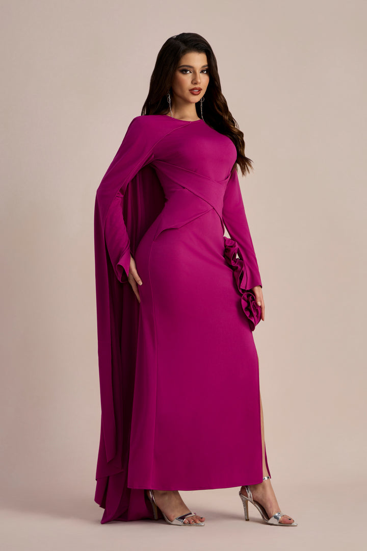 Schlitz am Anastasia Abendkleid - KYMA