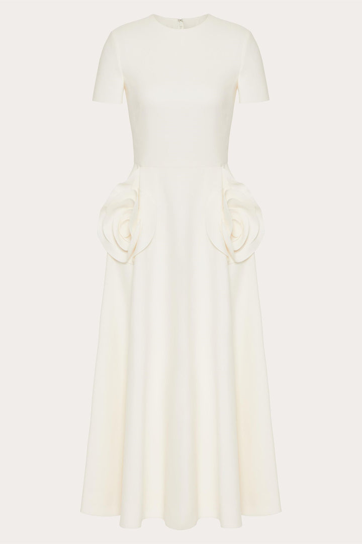 Ava Midikleid, Ganzkörperansicht - KYMA