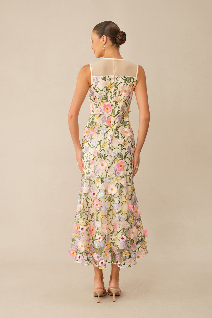Stilvolles Midi-Kleid für besondere Anlässe - KYMA