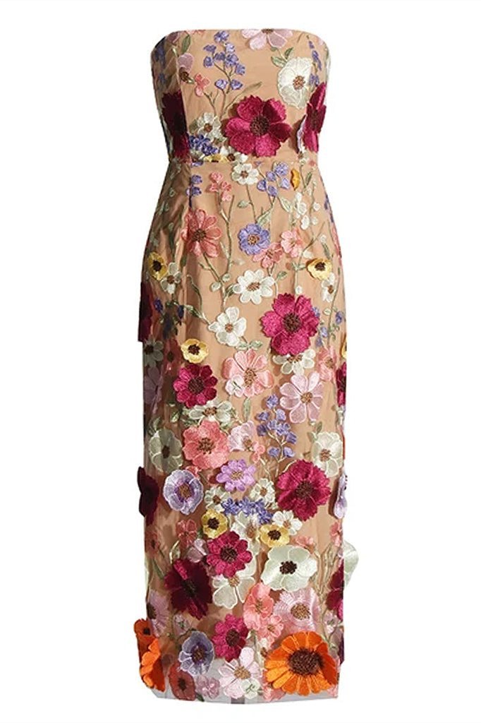 Das Belle bestickte Kleid mit elegantem Styling - KYMA