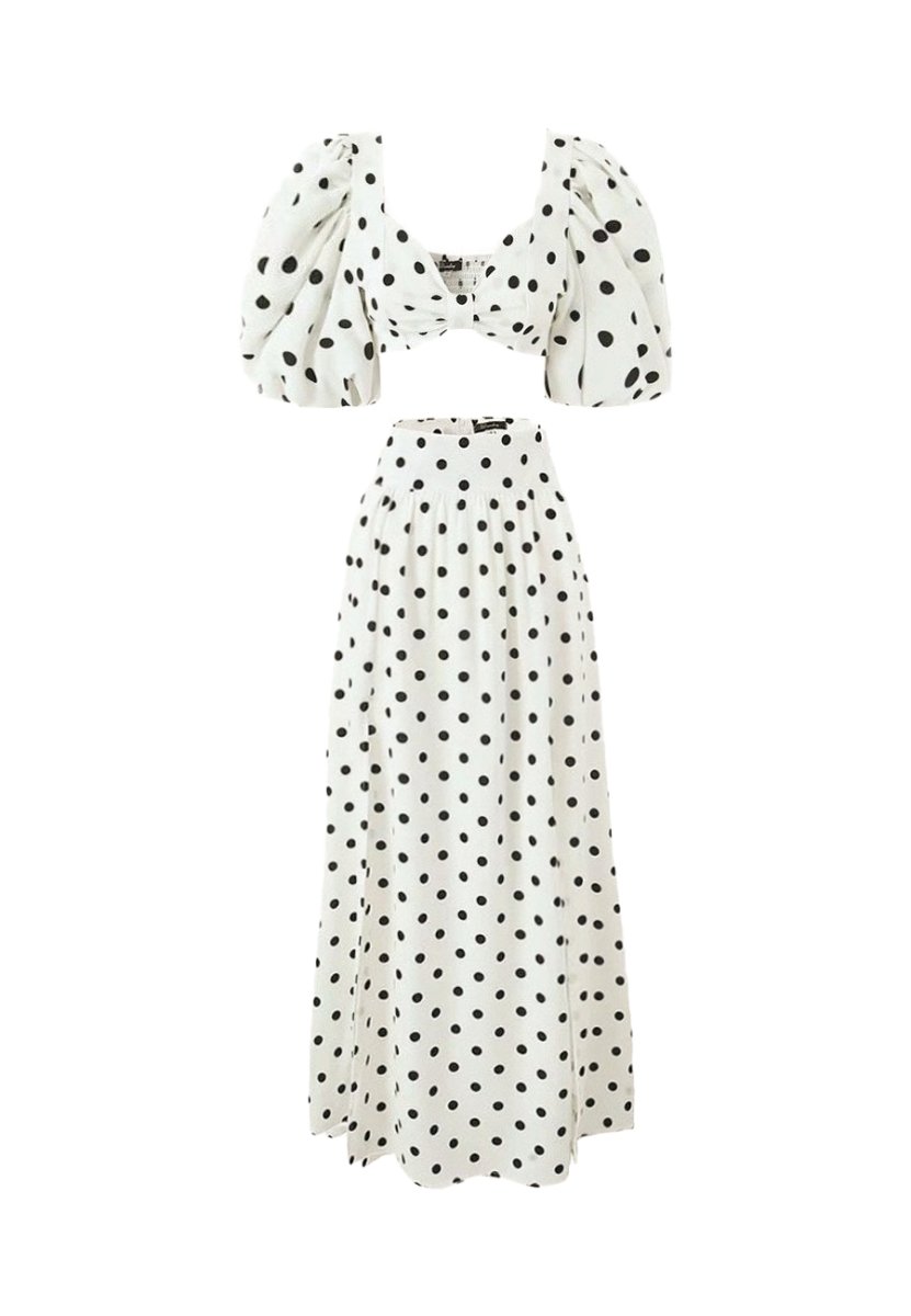 Ellie Polka Dot Rock-Set Farbe Variation