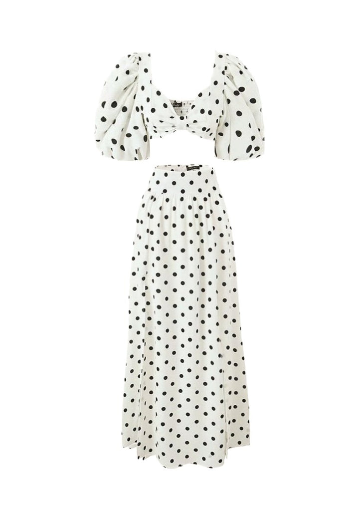 Ellie Polka Dot Rock-Set Farbe Variation