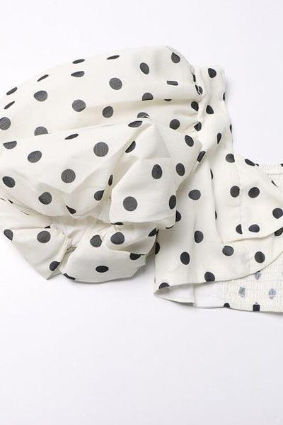 Ellie Polka Dot Rock-Set Kleidungsmaße