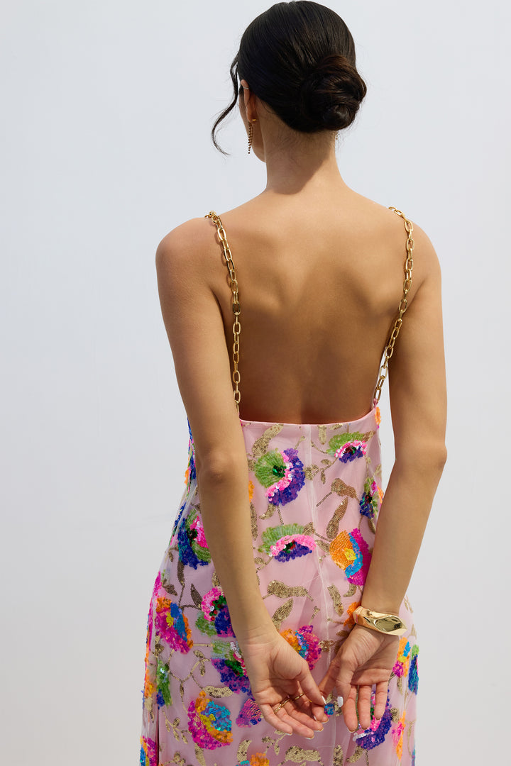 Fanny Paillettenkleid rot - KYMA