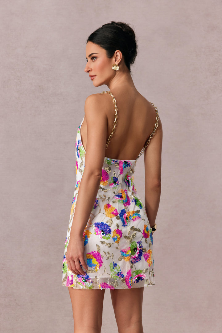 Fanny Paillettenkleid grün - KYMA