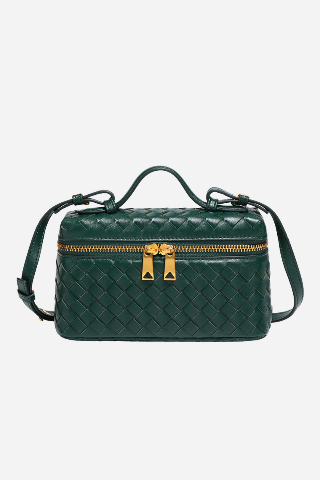 Die Tasche von KYMA, quer über der Brust getragen