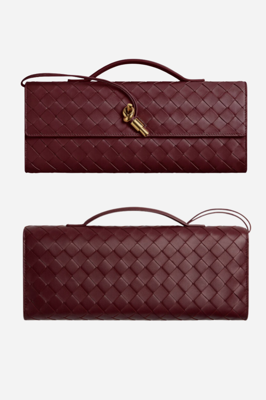 Innenansicht der PU-Leder Clutch - KYMA