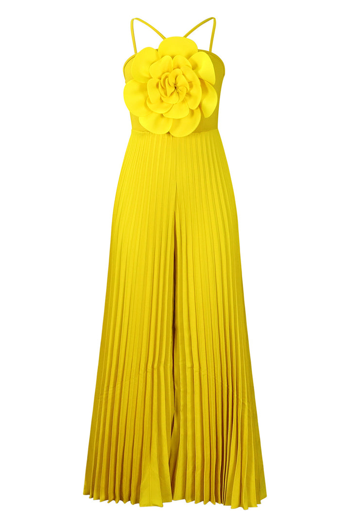 Jumpsuit im Detail mit verdecktem Reißverschluss - KYMA