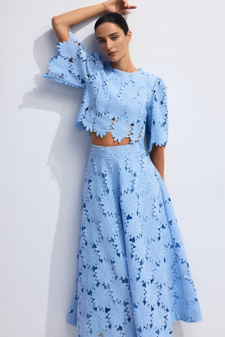 Madeline Set – Bauchfreies Top mit Cutout