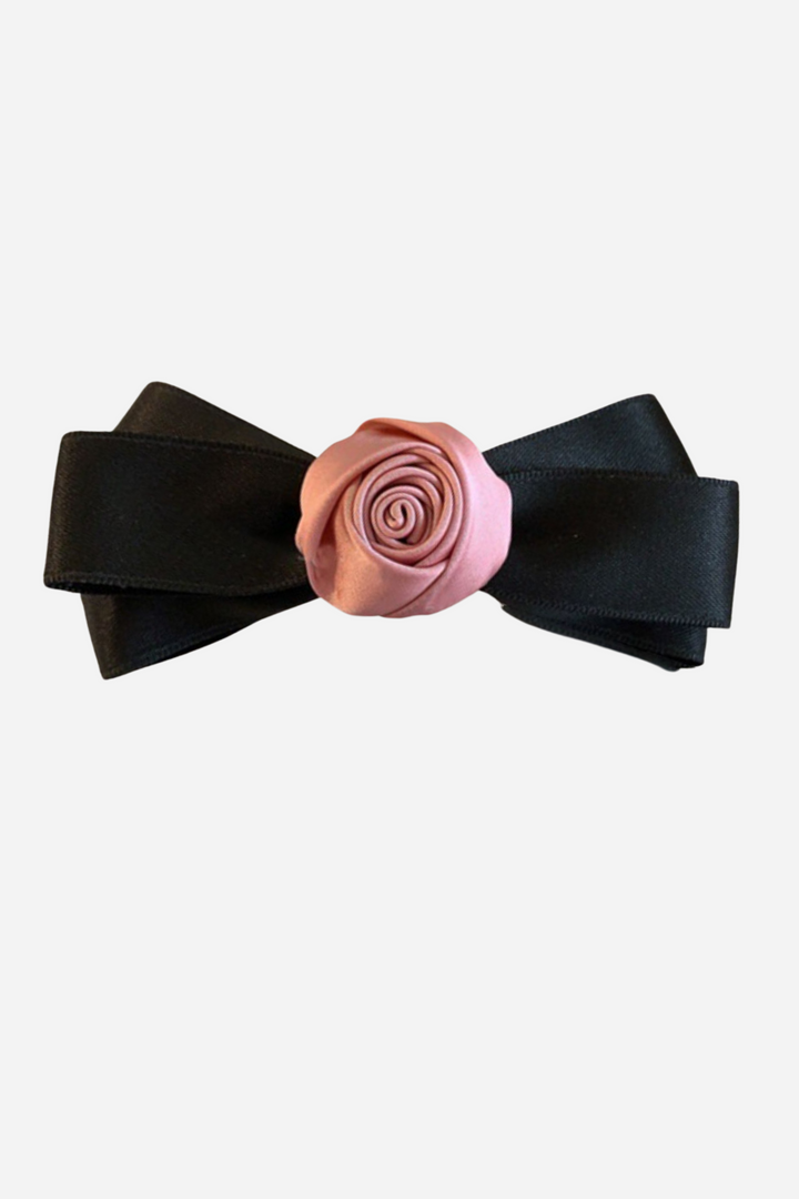 Rose romantische Satin-Schleifen Haaraccessoires – KYMA