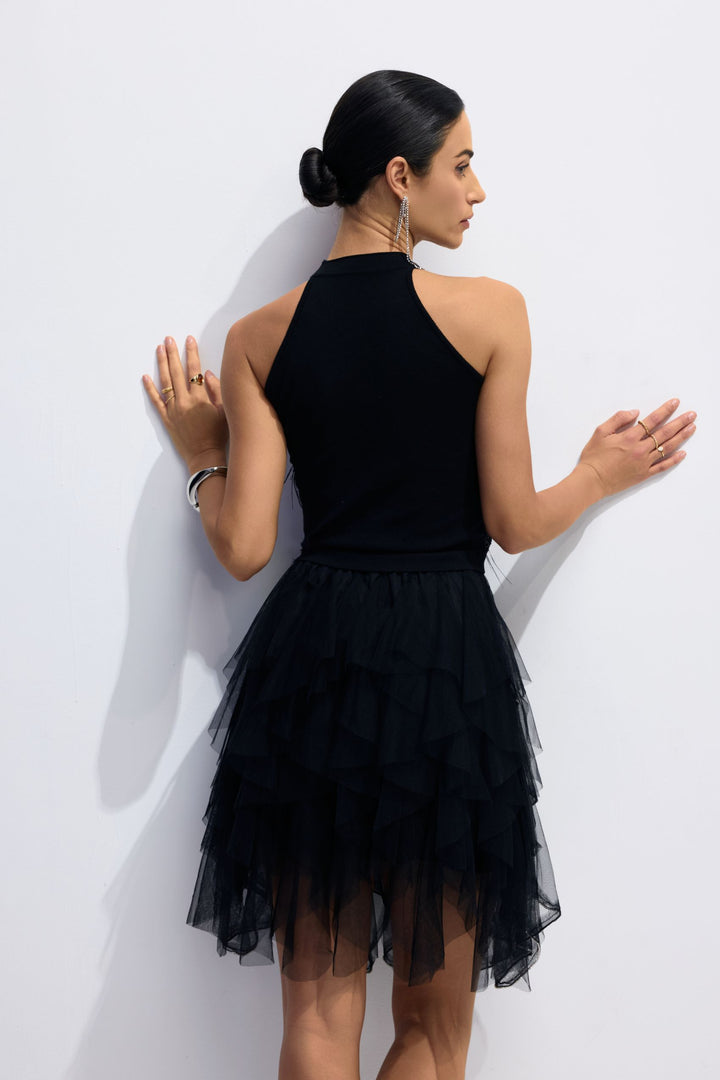 Sheila Top mit Perlendetails