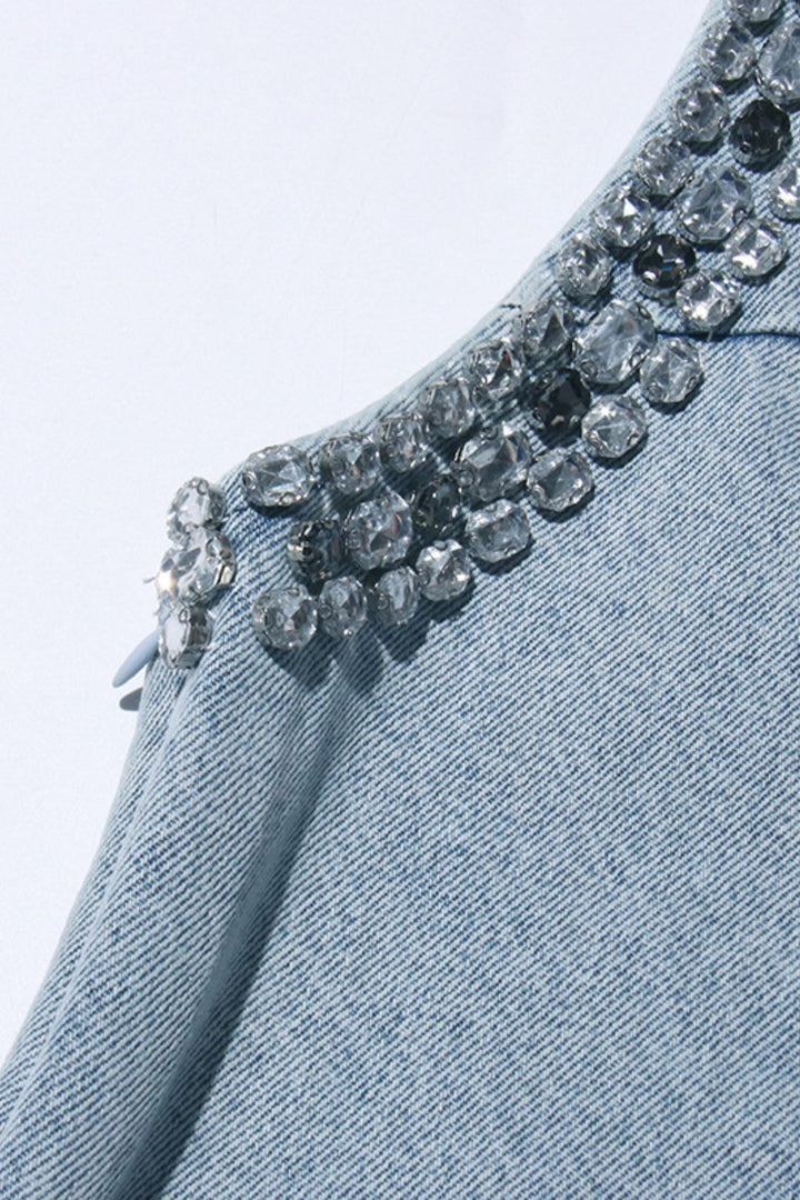 Shirley Mini-Denimkleid lässiger Look