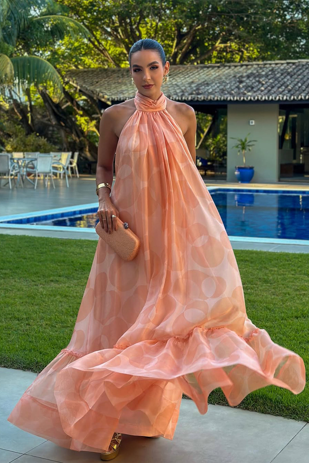 Stephanie Maxikleid – Model im Resort
