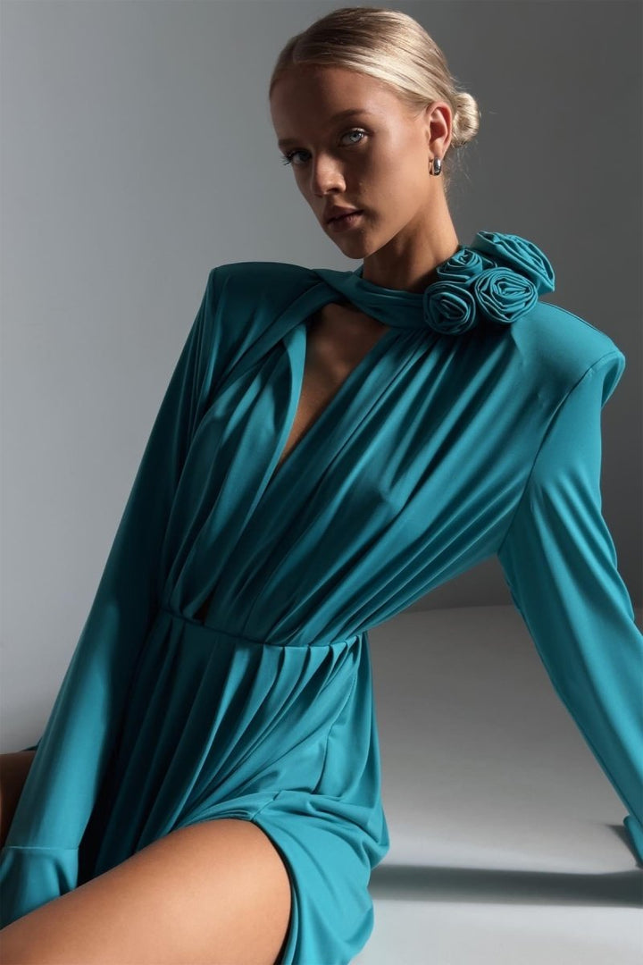 Vorderansicht Yedda Maxikleid - KYMA