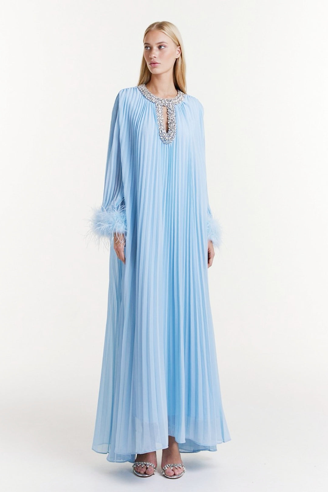 Yvonne Kleid mit Gürtelansicht KYMA