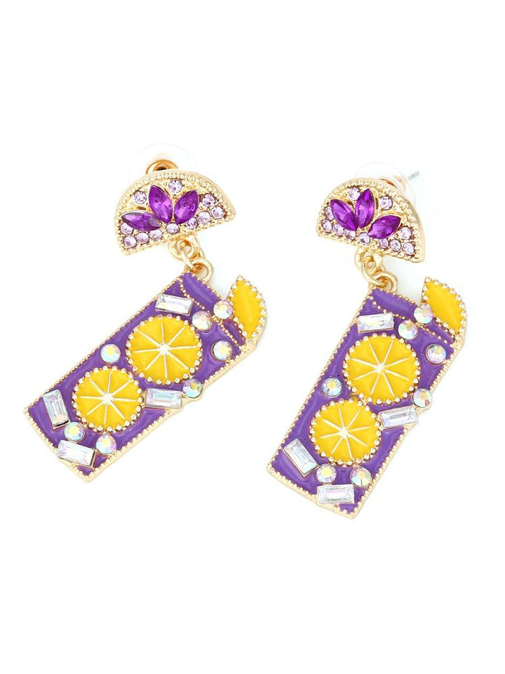 Zarte Diamant-Ohrringe mit Tropfen-Design – KYMA